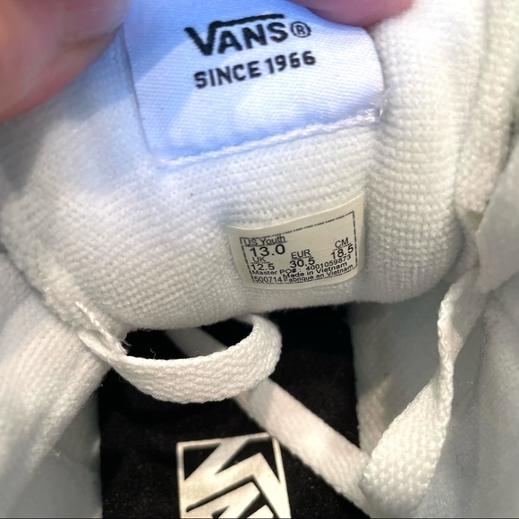 Vans - Custom Bling - Youth,  Ward-Hi size 13 - Picture 12 of 15